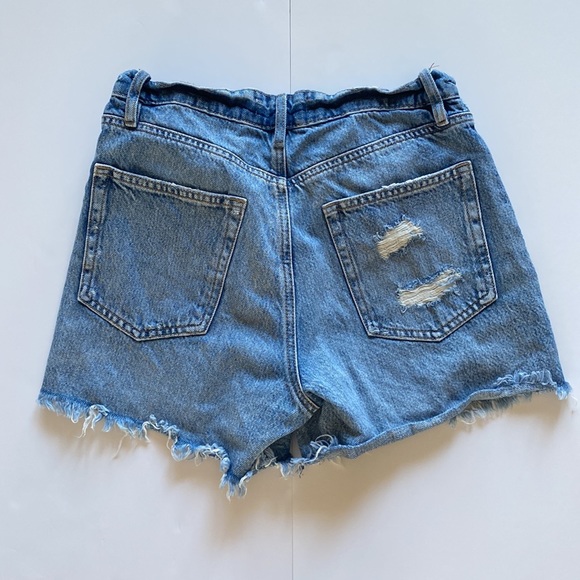 Garage Vintage Cut-Off Jeans Shorts - Picture 2 of 4